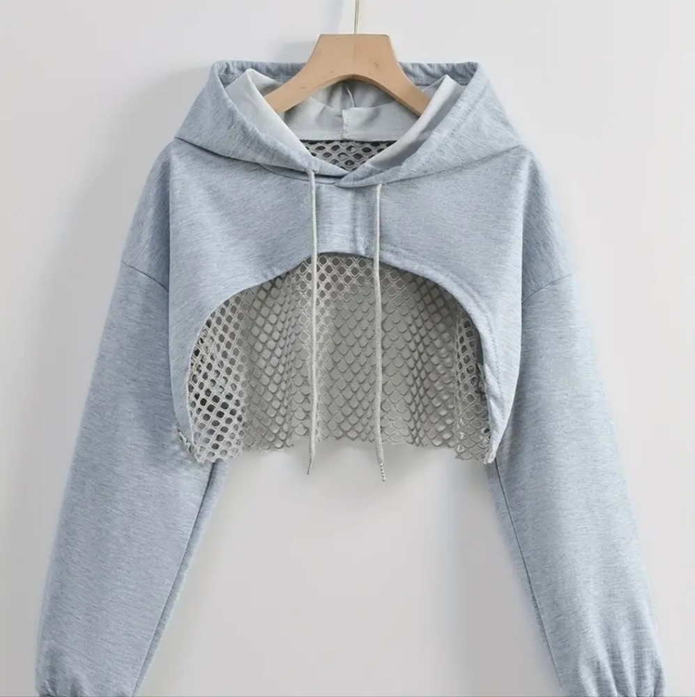 Crop hoodie